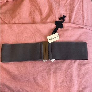Grey forever 21 belt